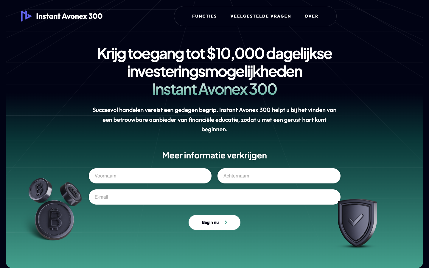 Instant Avonex 300（instantavonex300.com）のトップページ