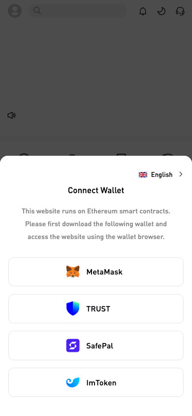 m.web3-chain.us（web3-chain.us）に表示されるウォレット接続のパネル