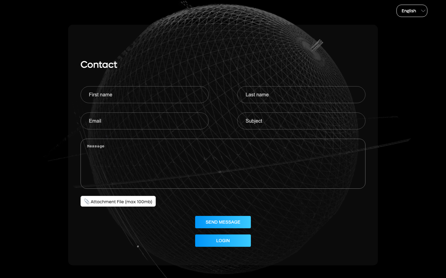 Partior（partiorwallet.com）の問い合わせページ